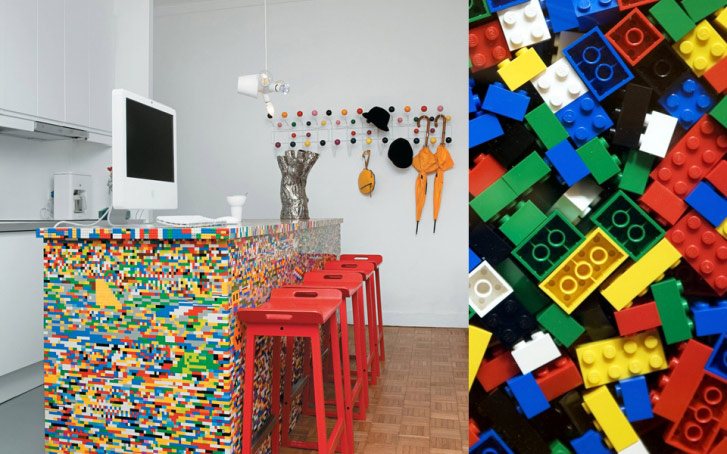 ik heb nodig roterend Veel Creatief met lego: Meubels en decoratie van Lego blokjes